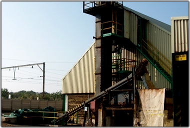 Before Omnia Dry chemicals off - loading structure